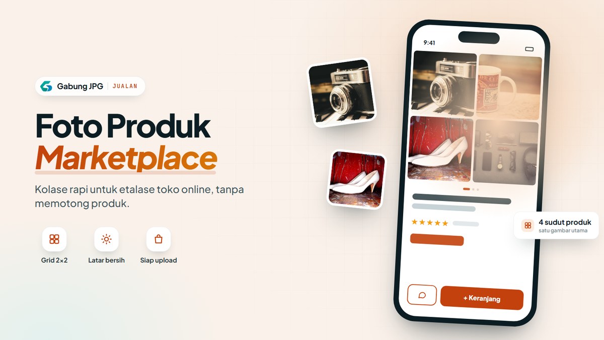 7 Tips Menyusun Foto Produk untuk Marketplace